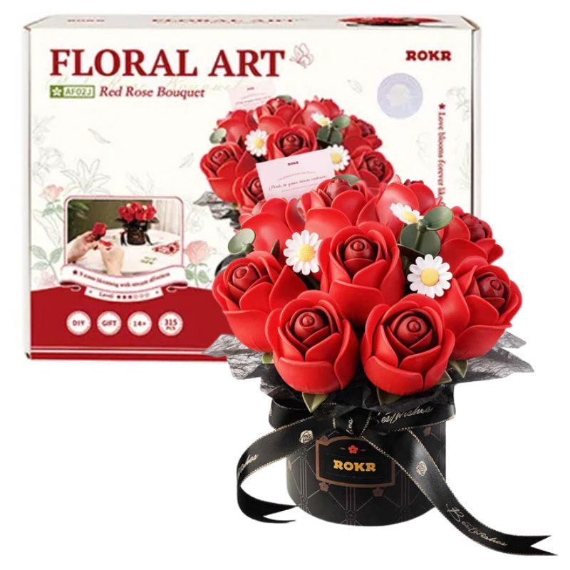 Bouquet de roses rouges
