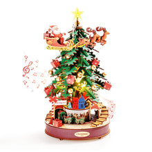 Charger l'image dans la galerie, Puzzle 3D sapin de noel melodieux AMS01
