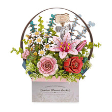 Charger l'image dans la galerie, Wooden Flower Basket