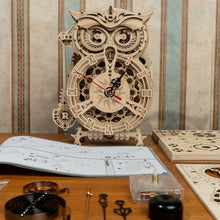 Charger l'image dans la galerie, Owl Clock - Rokr-Robotime