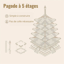 Charger l'image dans la galerie, Pagode à 5 étages