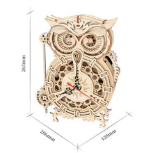 Charger l'image dans la galerie, Owl Clock - Rokr-Robotime