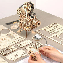 Charger l'image dans la galerie, Projecteur Vintage + Mini Film d'Animation - Rokr-Robotime