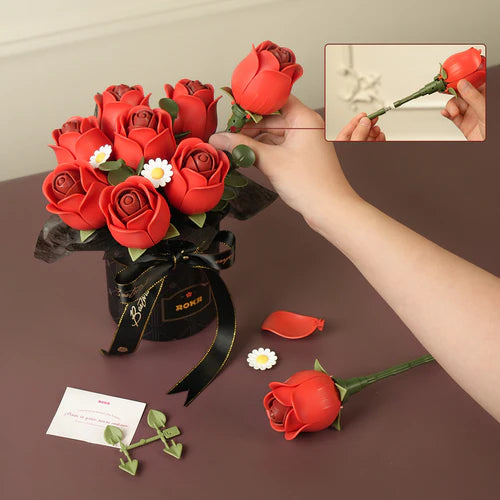 Bouquet de roses rouges