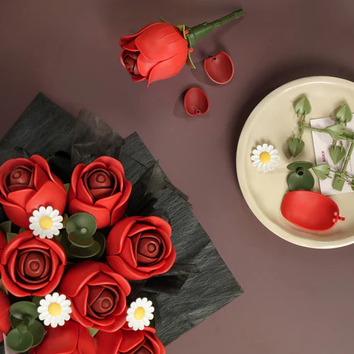Bouquet de roses rouges