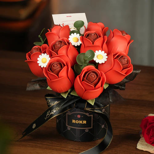 Bouquet de roses rouges