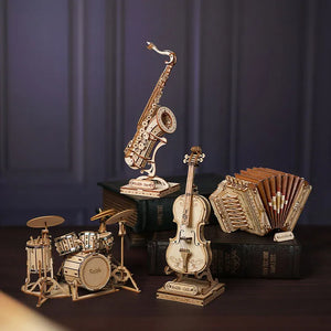 Puzzle 3D instrument de musique accordeon TG410 5