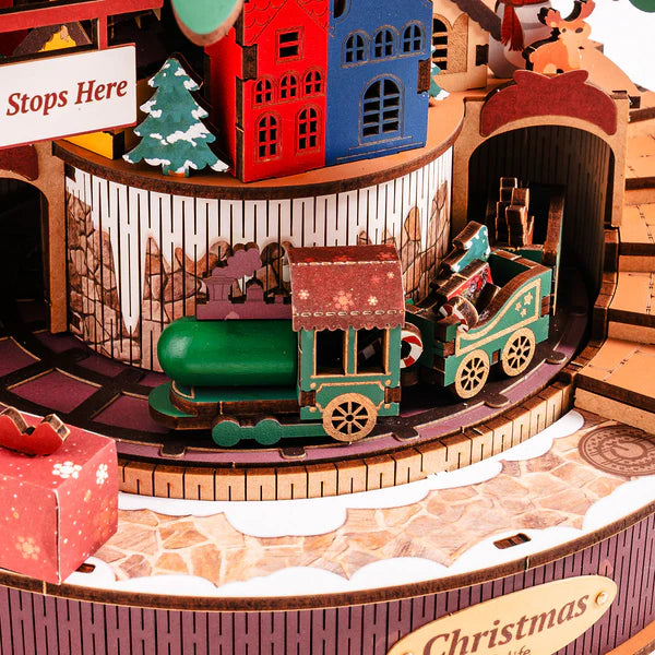 Puzzle 3D sapin de noel melodieux AMS01 5