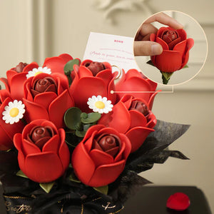 Bouquet de roses rouges