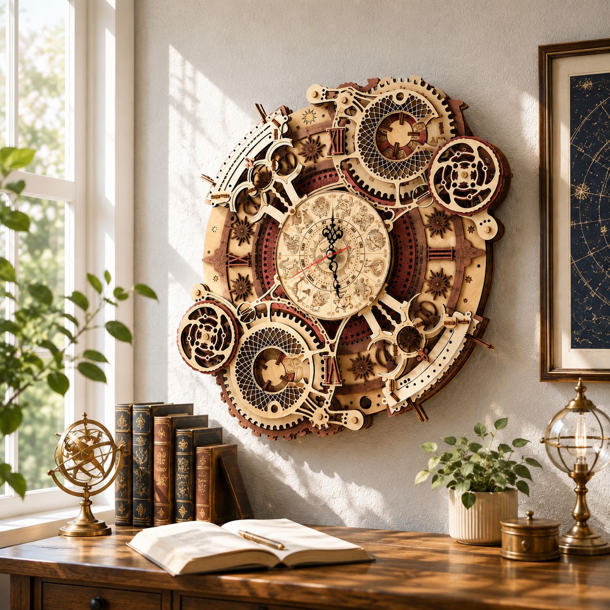 L'Horloge Murale Zodiac