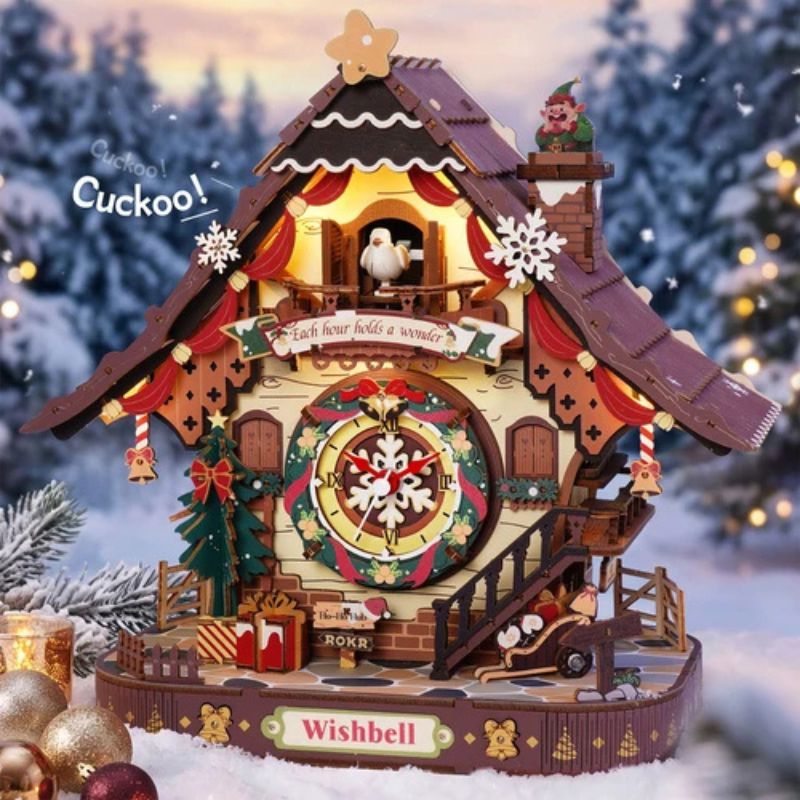Horloge Coucou de Noël