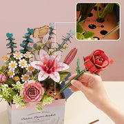 Wooden Flower Basket