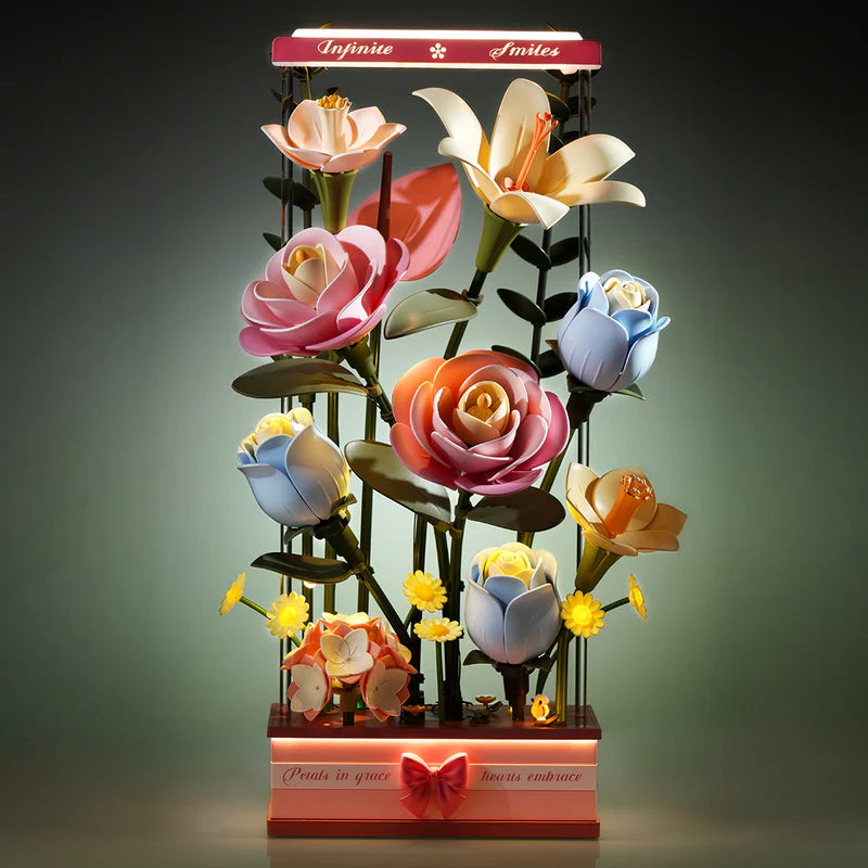 Rokr Art Floral Blooming Bouquet Box AF01D 2