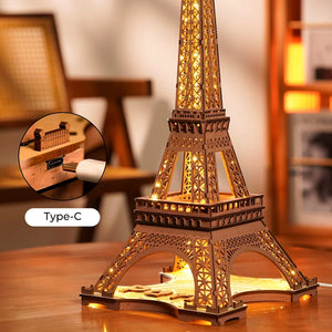 La Tour Eiffel Lumineuse