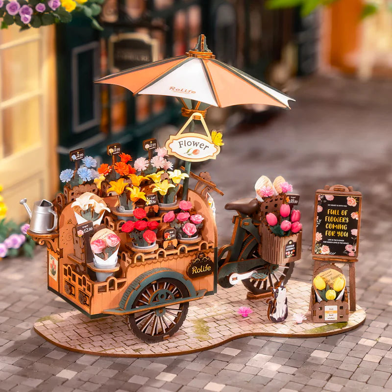 Rolife Robotime Blossom Cart TGS03S 1