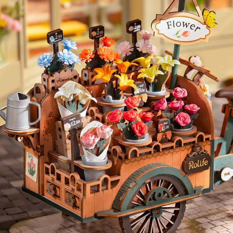 Rolife Robotime Blossom Cart TGS03S 5