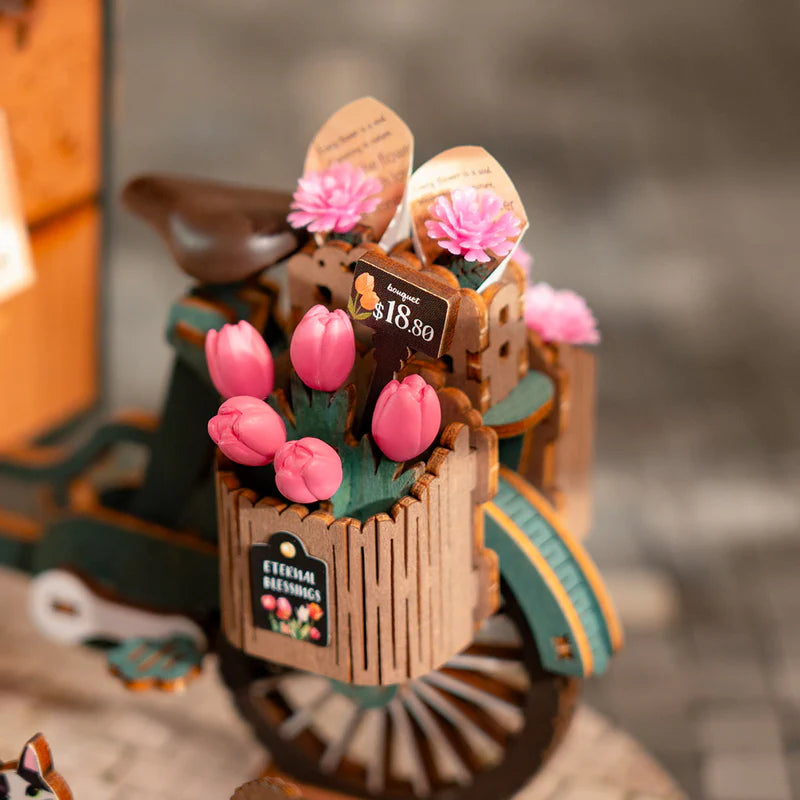 Rolife Robotime Blossom Cart TGS03S 6