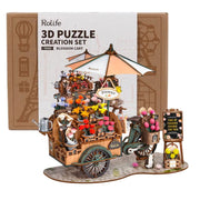 Rolife Robotime Blossom Cart TGS03S packing