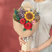 Wooden Flower Bouquet