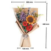 Wooden Flower Bouquet