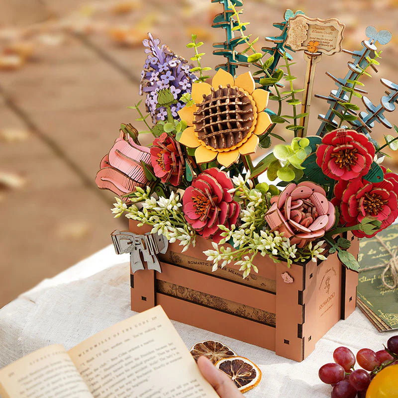 Wooden Bloom Box