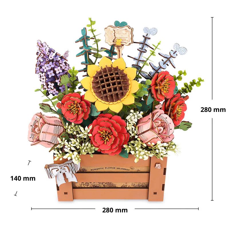Wooden Bloom Box