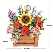 Wooden Bloom Box