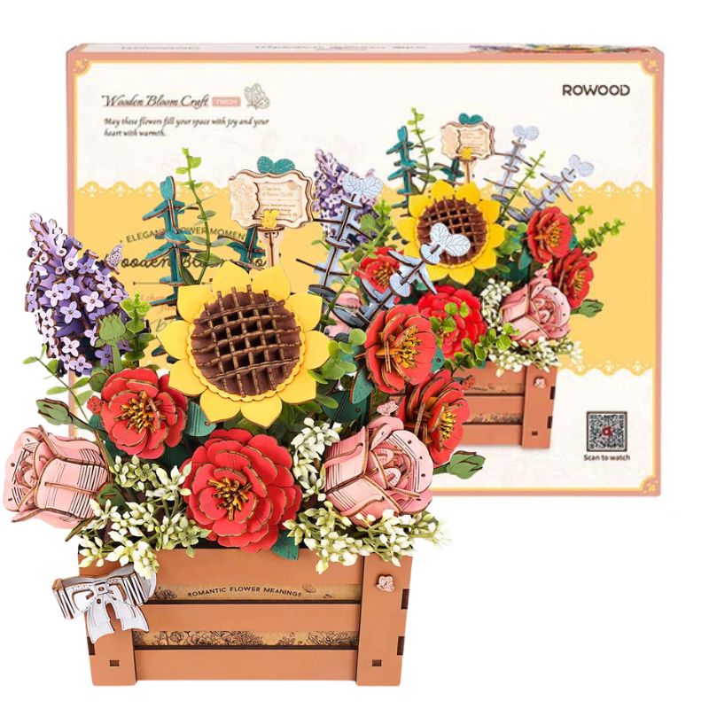 Wooden Bloom Box