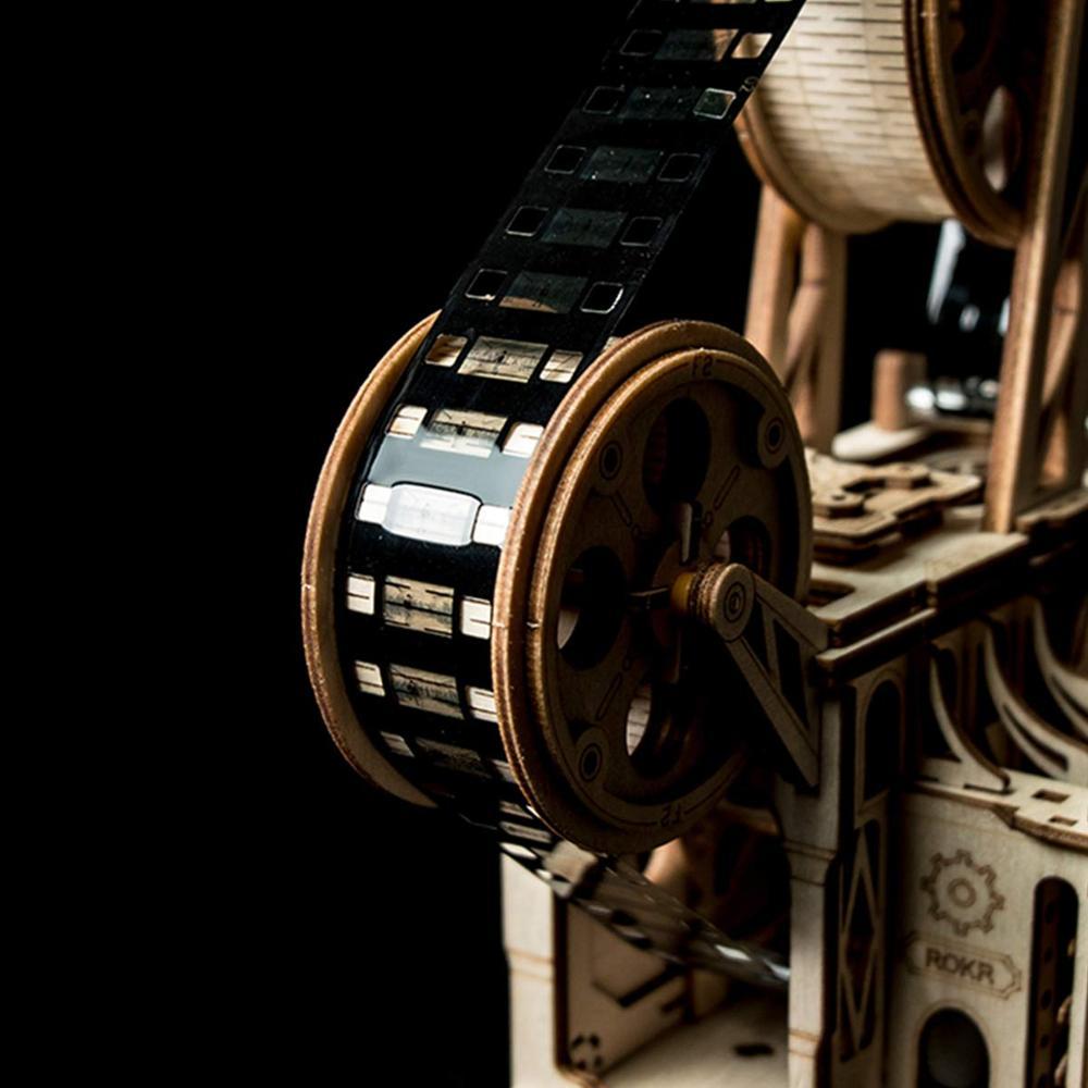 Projecteur Vintage + Mini Film d'Animation - Rokr-Robotime