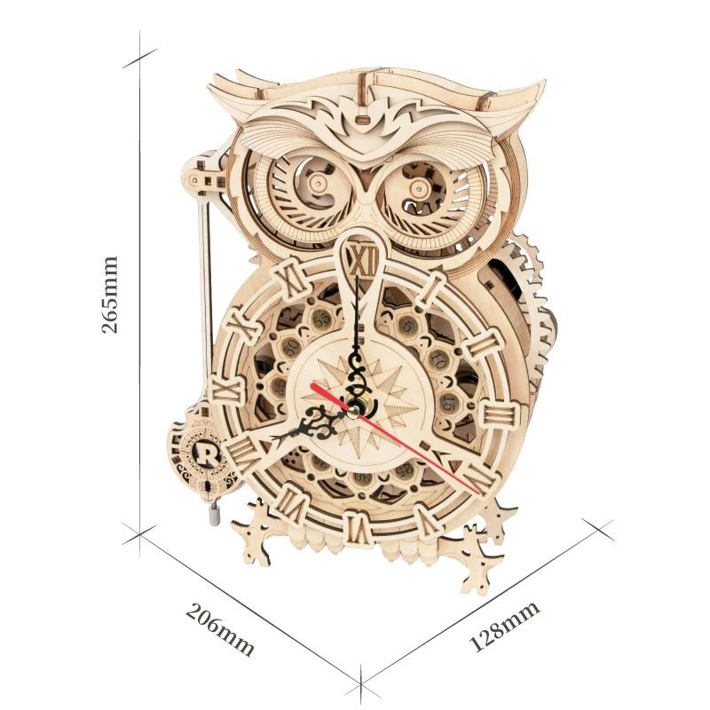 Owl Clock - Rokr-Robotime