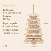 Pagode à 5 étages