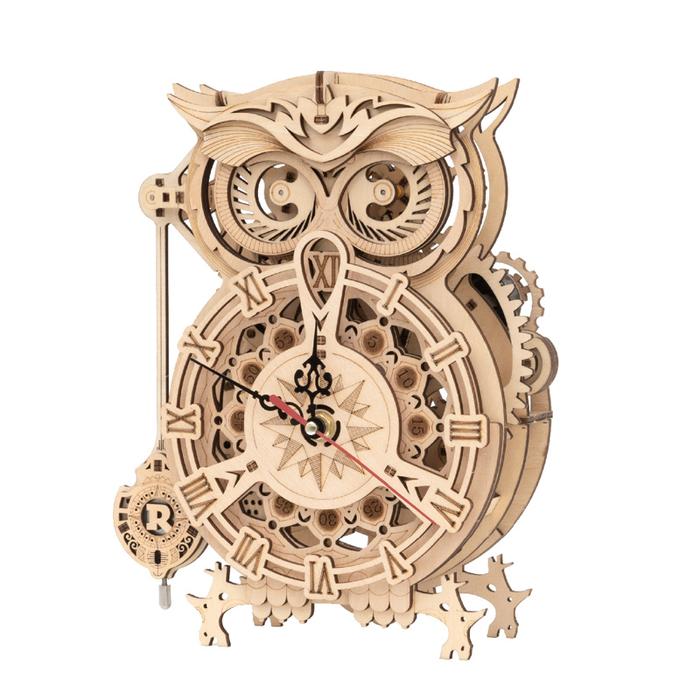 Owl Clock - Rokr-Robotime