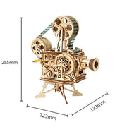 Projecteur Vintage + Mini Film d'Animation - Rokr-Robotime