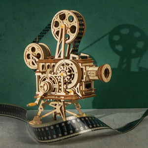 Projecteur Vintage + Mini Film d'Animation - Rokr-Robotime